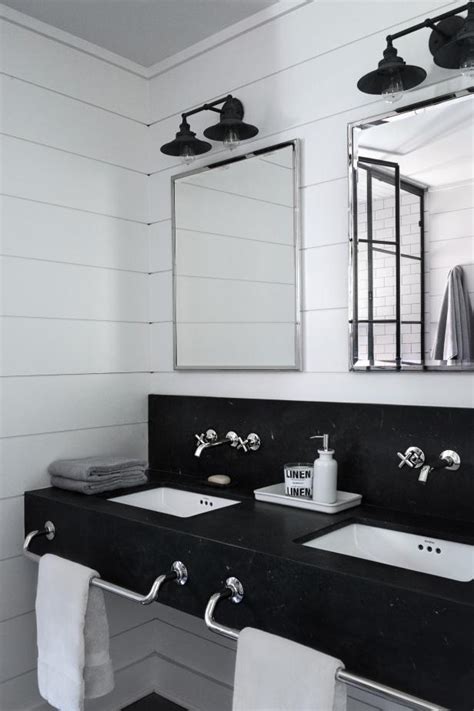 Black And White Country Bathroom Hgtv
