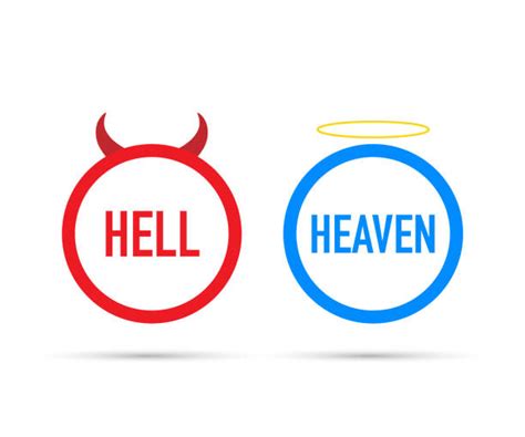 Heaven And Hell Illustrations Royalty Free Vector Graphics And Clip Art Istock