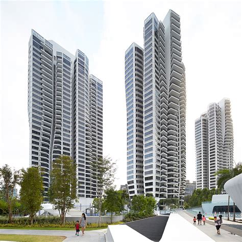 Zaha Hadids Dleedon In Singapore Has Towers With Petal Shaped Plans