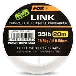 Fir Fluorocarbon Fox Edges Link Crimpable Illusion M MarelePescar Ro