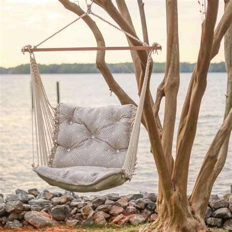 Our collections include all the latest trends in every style you could possibly need. Integrated Pewter Tufted Single Porch Swing | Hatteras ...