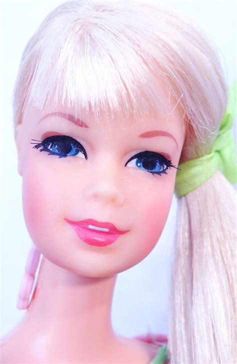 Amazing Vintage Platinum Blonde Talking Stacey Doll Mint Antique