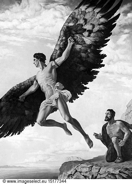 Icarus And Daedalus Icarus And Daedalus Greek Mythical Figures