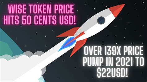 Cryptocurrencies have performed debatably in 2018, yet are continuing to attract new investors in 2021. Wise Token Price Hits 50 Cents USD! Over 139x Price Pump ...
