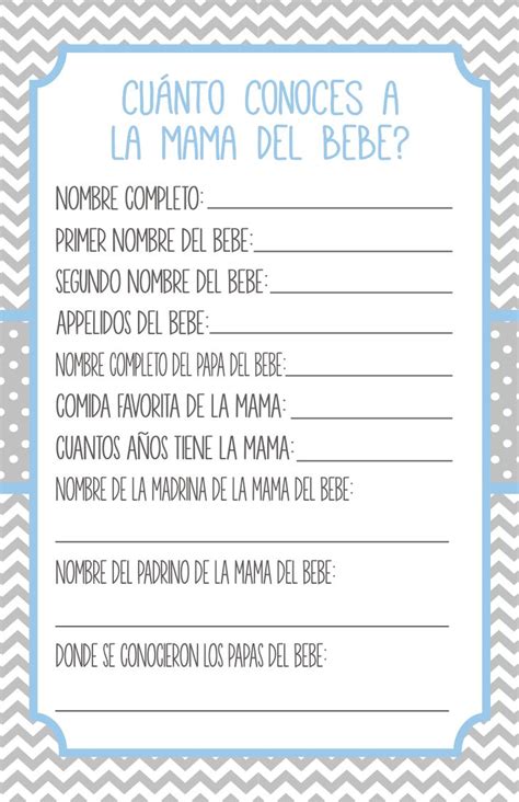 Otro gran clásico para baby shower muy divertido. ¡10 juegos para imprimir para el Baby Shower! | Mundo Bebé