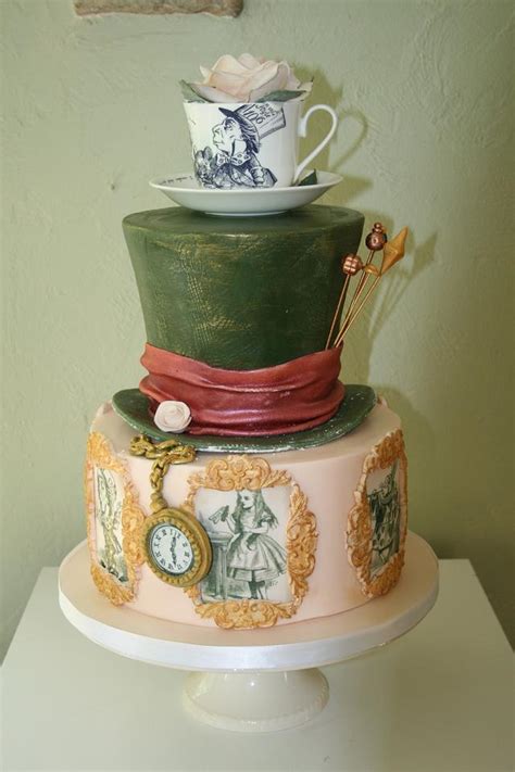 Mad Hatter Decorated Cake By Alison Lee Cakesdecor