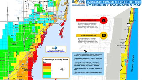 Hurricane Evacuation Route Map