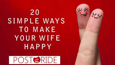 20 simple ways to make your wife happy youtube