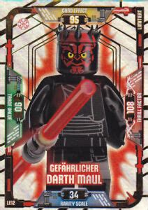 Lego Star Wars Trading Card Game-le12 dangerous Darth Maul | eBay