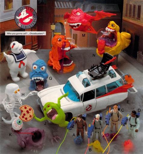 The Real Ghostbusters Toys R80s