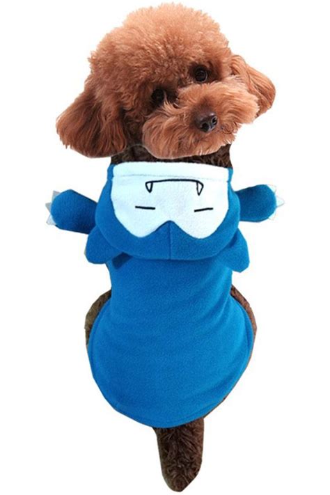 Blue Cute Pokemon Snorlax Pet Dog Costume In 2021 Pet Costumes For