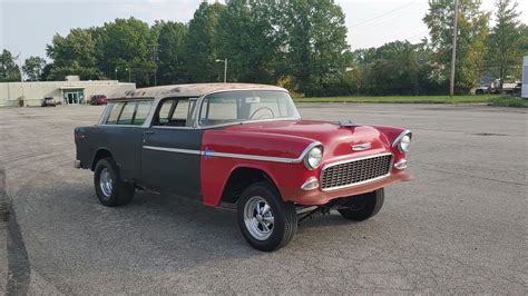 1955 Nomad Gasser Walk Around This Is The Real Deal Gasser👍 Youtube