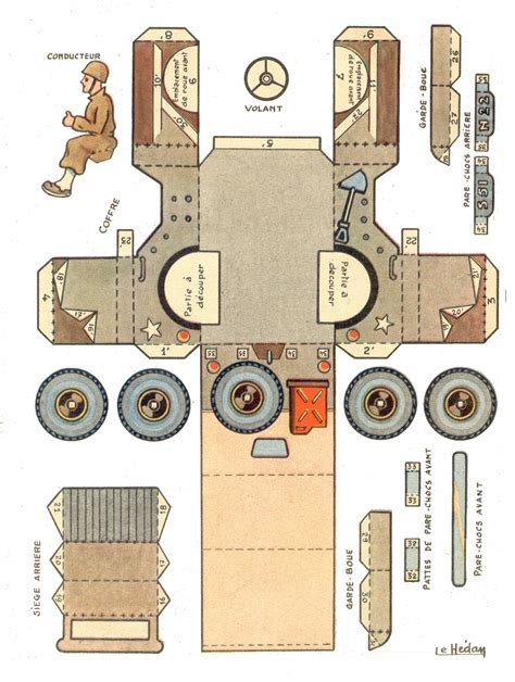 How To Make A Paper Army Jeep