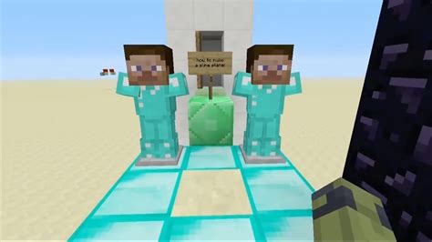 How To Make A Slime Plane In Minecraft Youtube