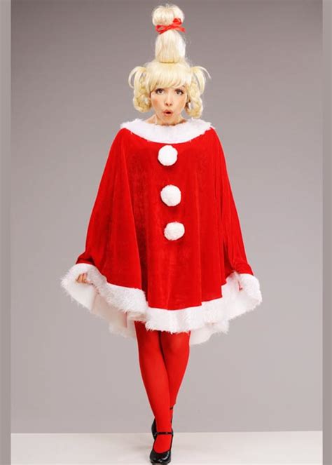 Cindy Lou Who Costume With The Wig Adult Style Grinch Ebay