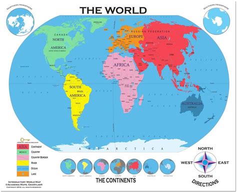 World Map Continents And Oceans Quiz Refrence Classroom Map World