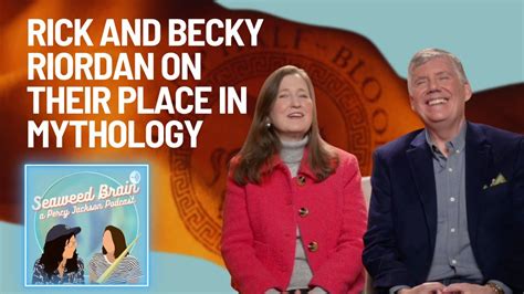 Rick Riordan And Becky Riordan Discuss Their Place In Mythology Youtube