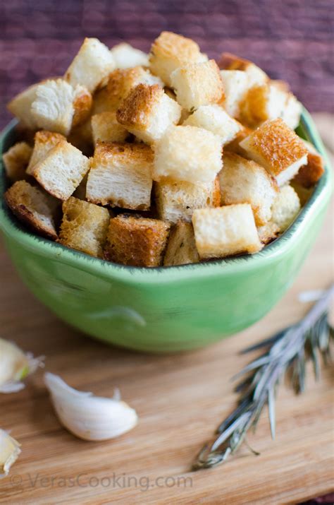 HOMEMADE CROUTONS - Vera's Cooking