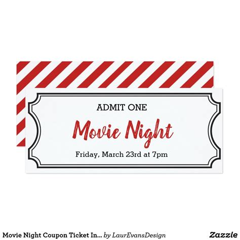 Tgv maybank card rm10 promotion. Movie Night Coupon Ticket Invitation | Zazzle.com | Movie ...