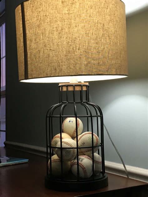 It's the perfect space to kick back after the big game. Baseball Lamp / Hobby Lobby | Baby/Kids Bedroom Ideas ...