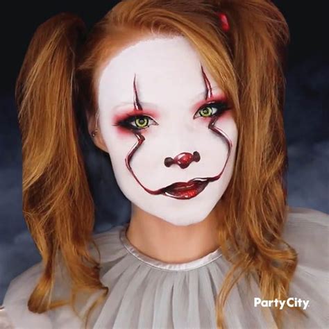 Glam Up Your Creepy Clown Costume With This Pennywise Makeup Tutorial