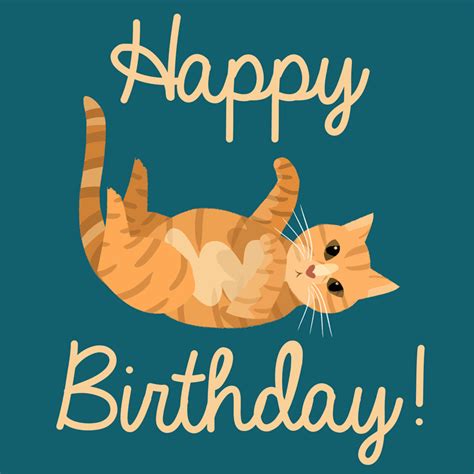 Animated Happy Birthday  Cat Share The Best S Now