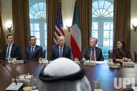 Photo President Trump Has Expanded Bilateral Meeting With The Emir Of