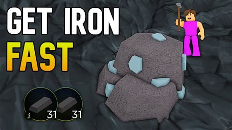 How To Get Ironsteel Fast In The Survival Game ⛏️😲 Roblox 2023 Youtube