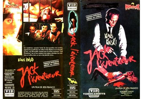 Jack The Ripper 1976 On Vip Video Club France Vhs Videotape