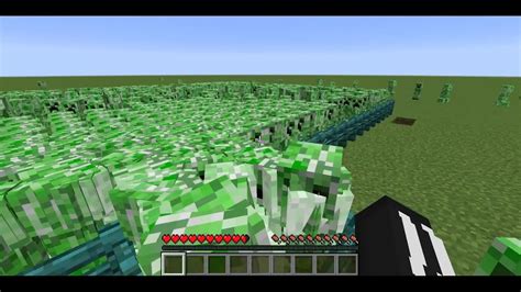 What Happens When 1000 Creepers Explode In Minecraft Youtube