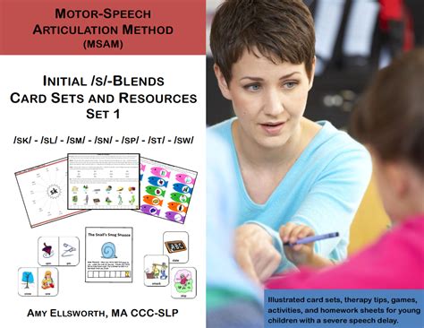Testy Yet Trying Speech Therapy Kit S Blends Card Sets And Resources