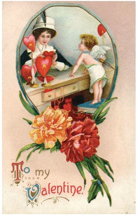 Ephemera Of Love Treat That Special Someone To A Vintage Valentine Antique Trader