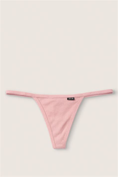 Buy Victoria S Secret Pink Cotton G String From The Victoria S Secret