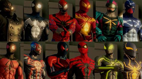 The Amazing Spiderman 2 All Suits Costumes Unlocked Free Roam Skins