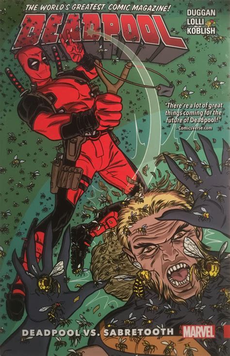 Deadpool Worlds Greatest Vol 03 Deadpool Vs Sabretooth Graphic Novel