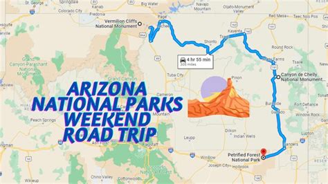 Take One Of The Best Weekend Road Trips In Arizona To 3 National Parks