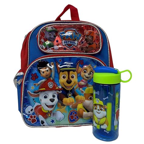 Paw Patrol Deluxe Paw Patrol Small 12 Inches Backpack Plus Water