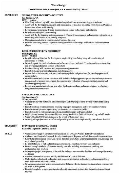 Want to work in it security? 23 Cyber Security Resume Example in 2020 | Resume examples ...