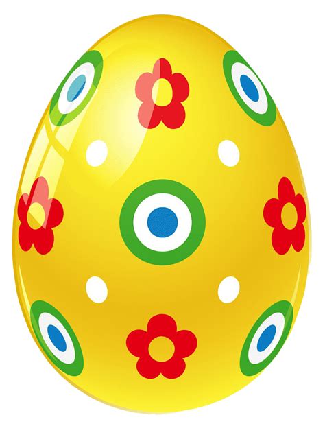 Yellow Easter Egg Png Transparent Picture Png Mart