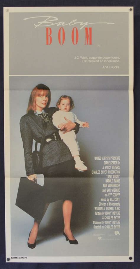 All About Movies Baby Boom Movie Poster Original Daybill 1987 Diane