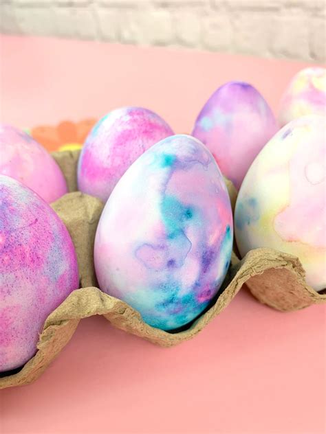 26 how to dye easter eggs with gel food coloring how to make tie dye easter eggs images