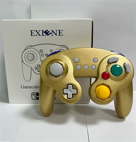 Exlene Gamecube Pro Controller Controlador Pro Nintendo Switch Con