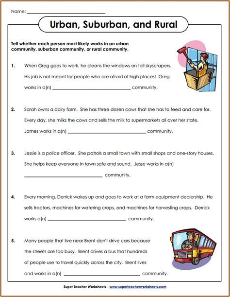 3rd Grade Geography Worksheets Pdf Worksheet Resume Examples