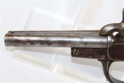 European Double Barrel Pinfire Pistol Antique Firearms 004 Ancestry Guns