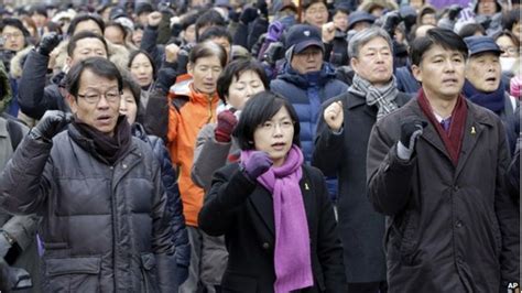 South Korea Court Bans Pro North Political Party Bbc News