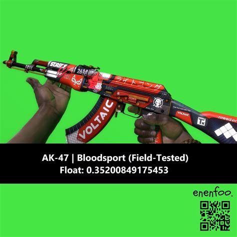Ak 47 Bloodsport Field Tested Ak47 Ft Csgo Items Skins Knife Cs2