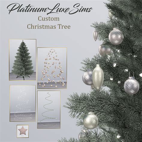 Platinumluxesims — 🎄custom Christmas Tree Set 🎄 So Finally Here Is
