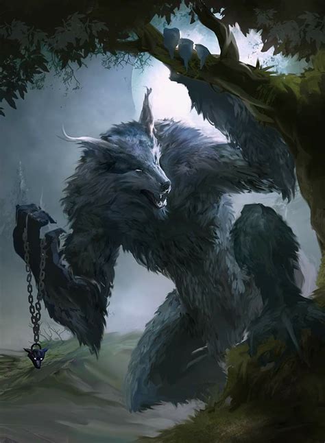 Pin By Yeume Thiam On Female Fantasy Character Werewolf Art Werewolf