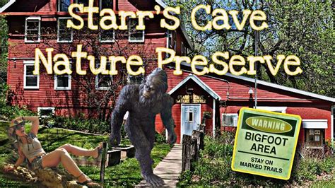 Searching For Bigfoot Iowa Hiking Starrs Cave Nature Preserve