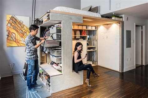 The Designer Shoebox Studio Apartments That Use Every Inch Loft